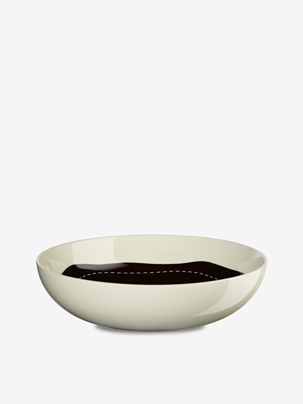 Saladier arty target gres noir blanc - a... noir/blanc