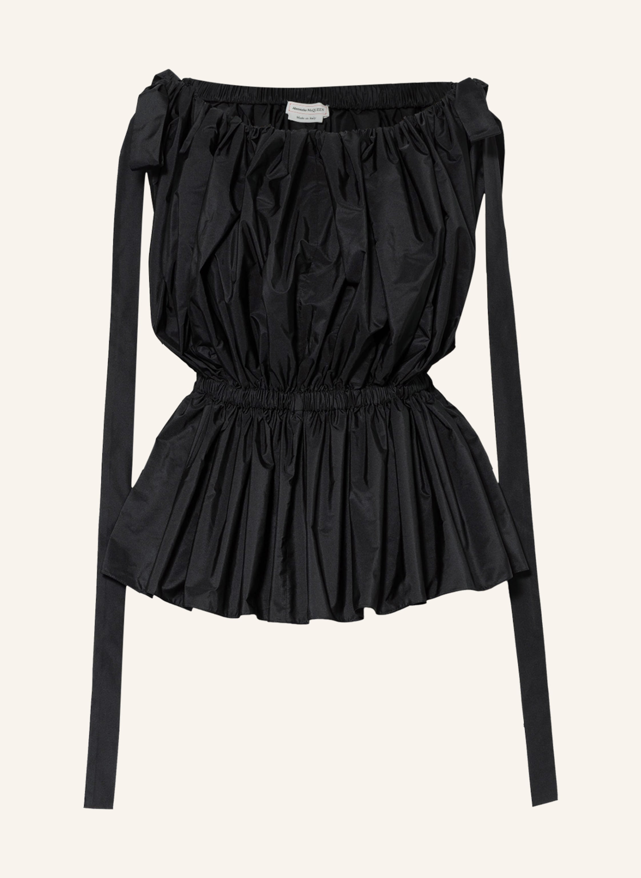 McQUEEN Off-Shoulder-Bluse