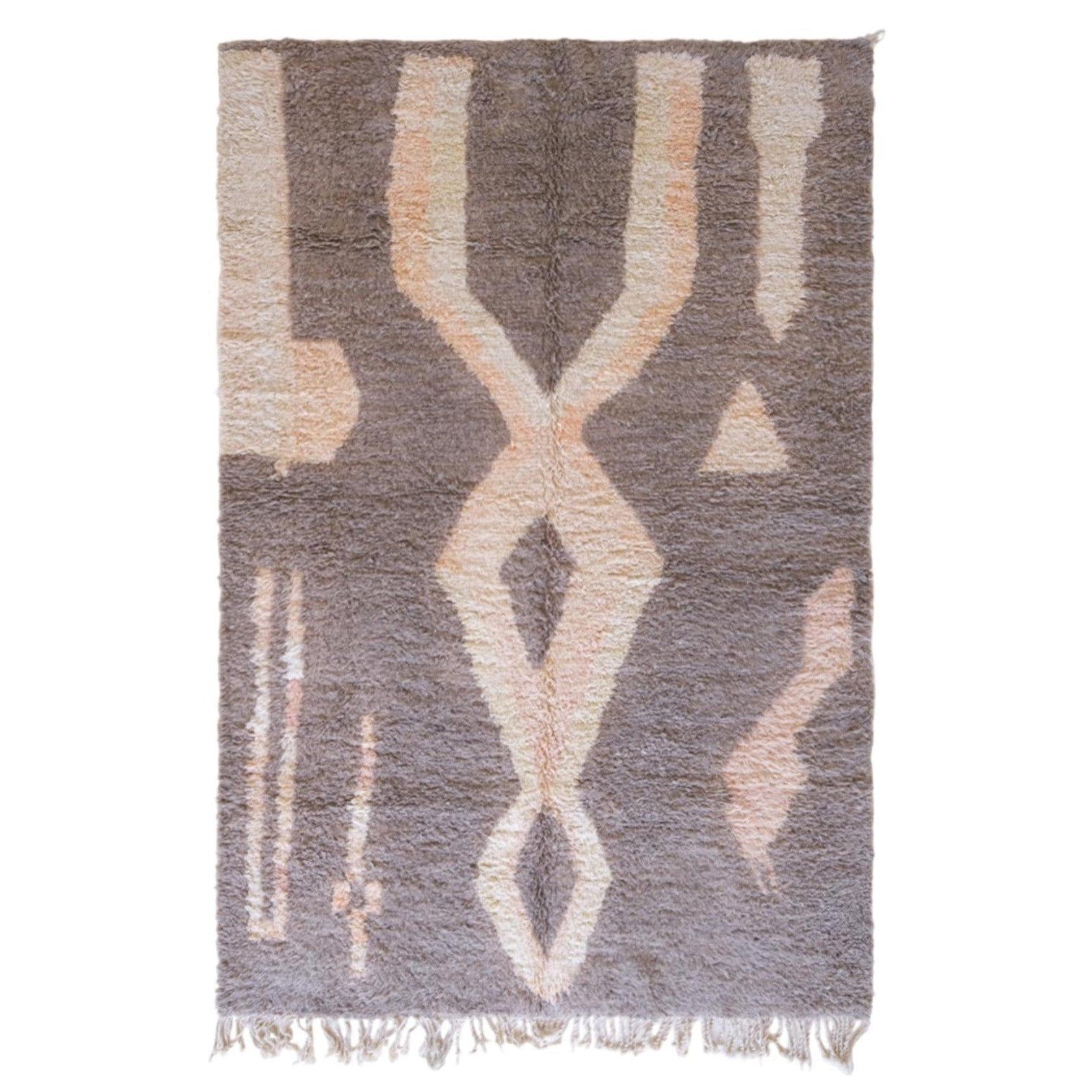 AFK Living vloerkleed Berber - handgemaakt - Wol - 160 cm x 230 cm