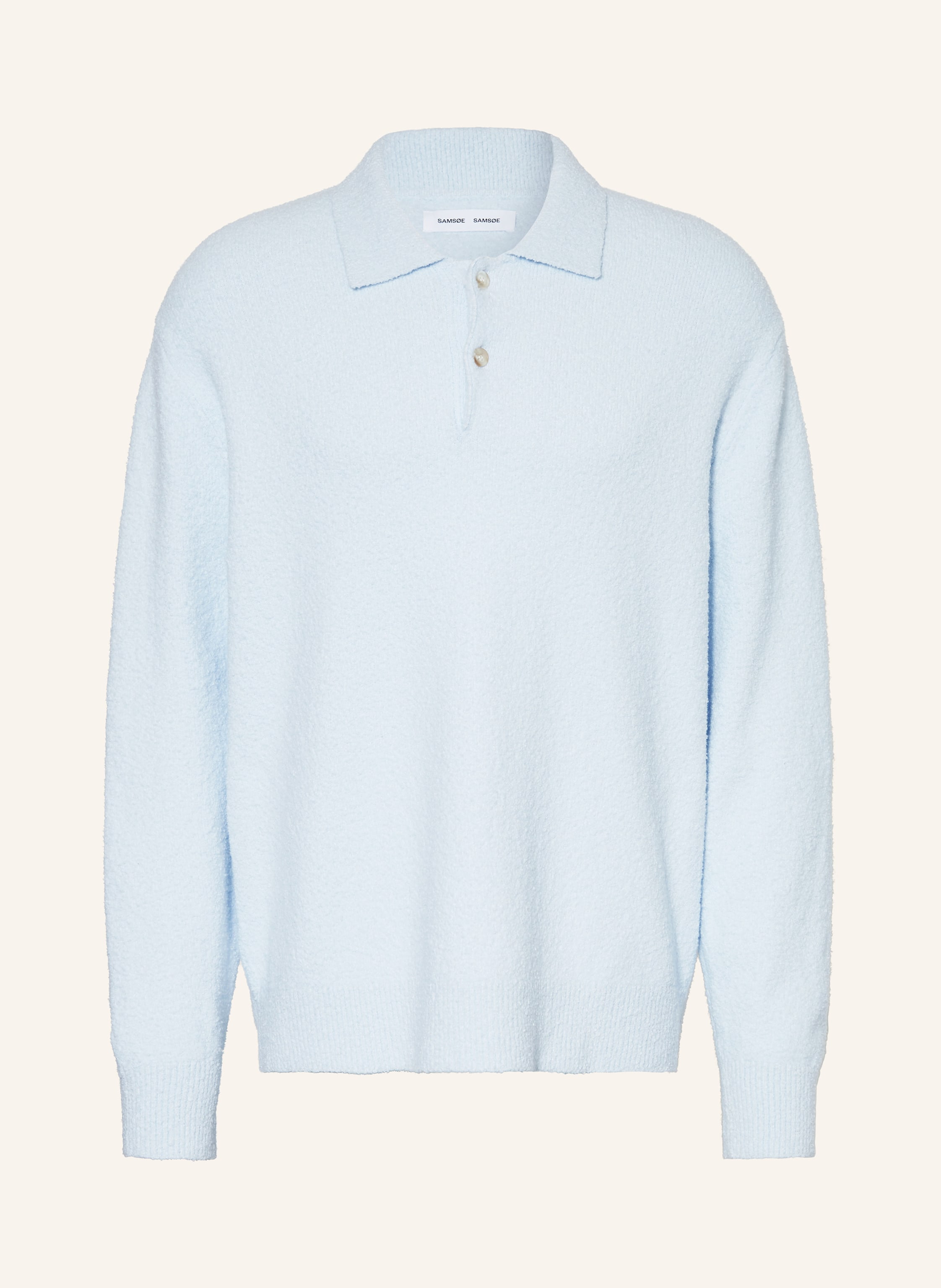 SAMSØE  SAMSØE Strick-Poloshirt SANINO