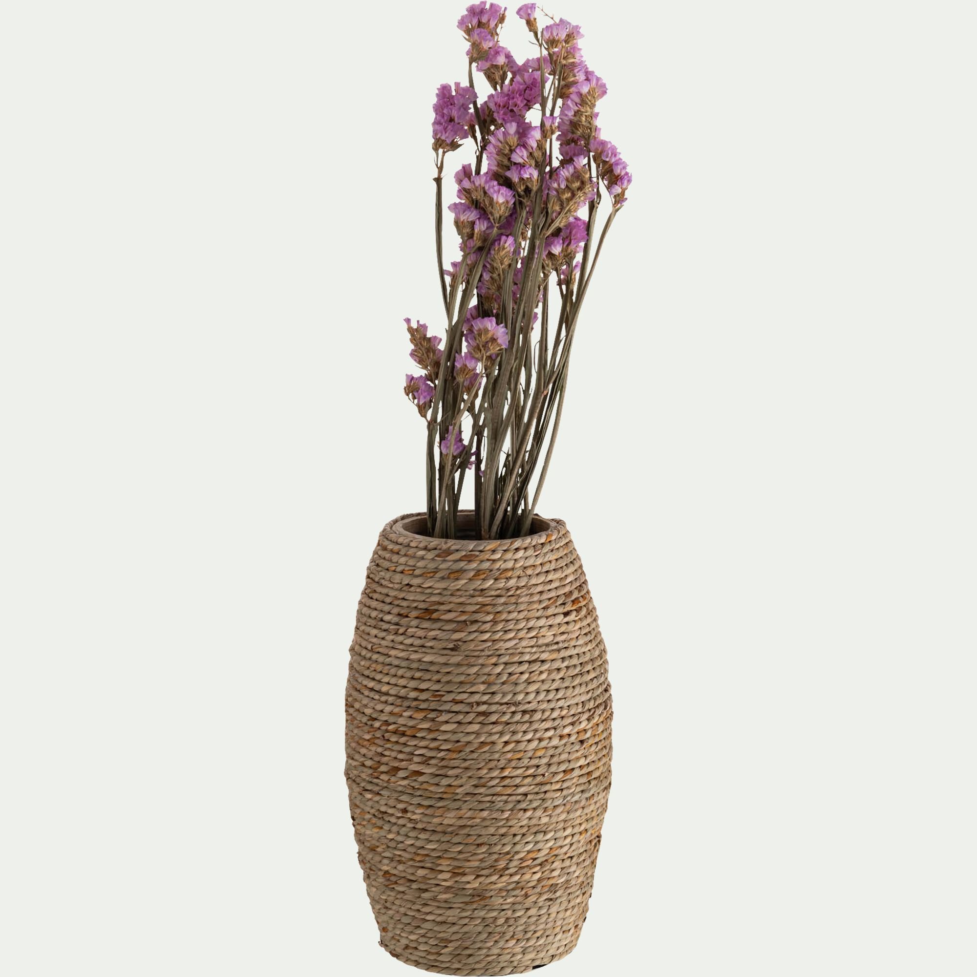SORNAC - Vase en jonc de mer H23cm - naturel