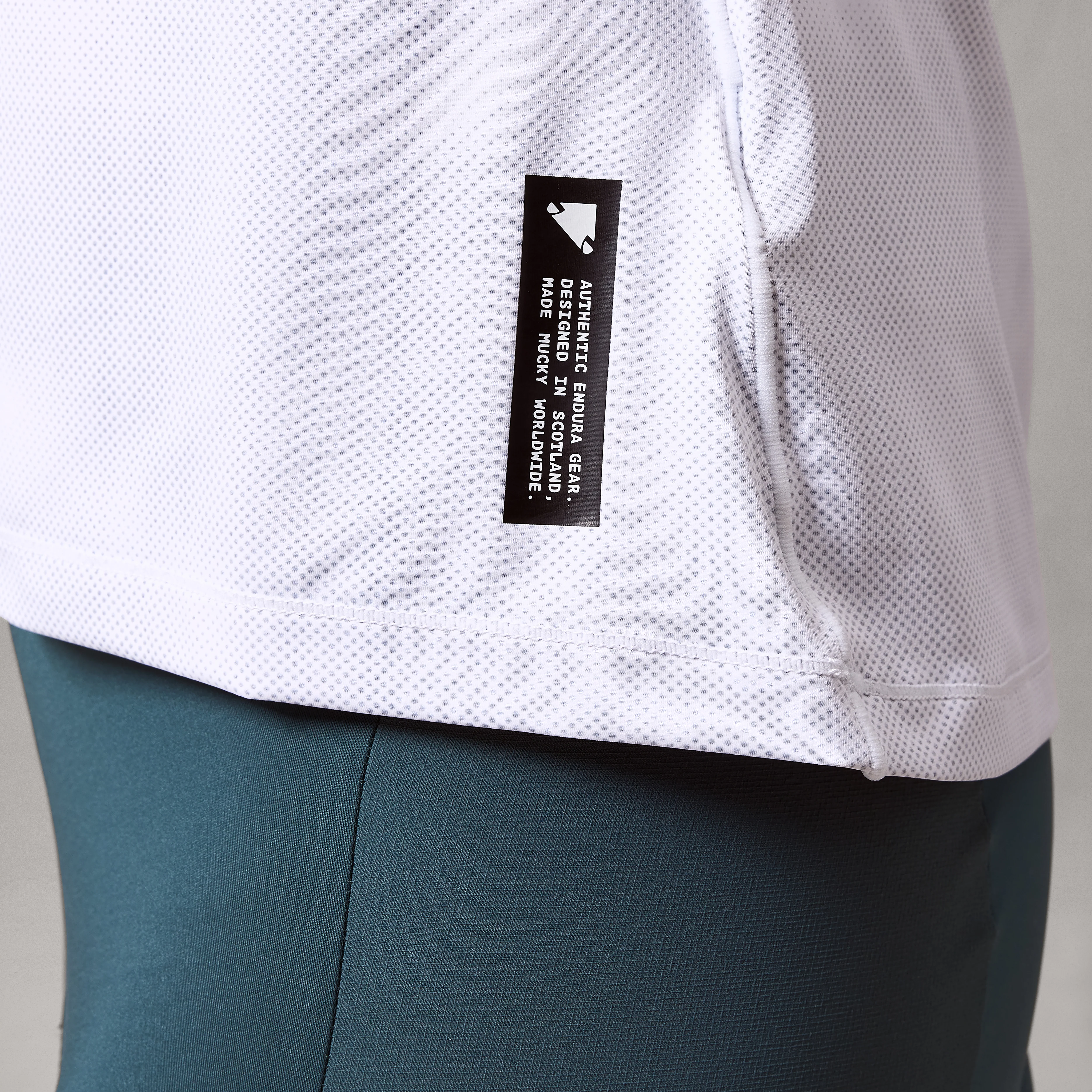 Women's AllTrack Rout L/S Tech Tee - White