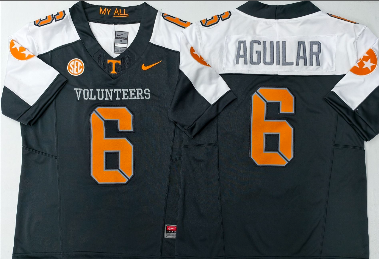 Andres Aguilar NCAA Tennessee Volunteers Nike Vapor Limited Jersey