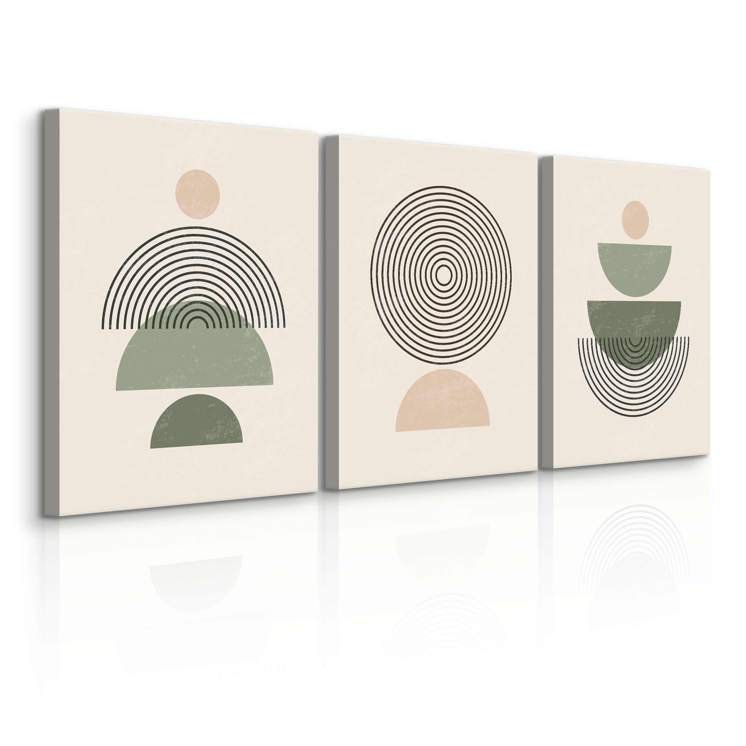 3x Obraz Set Minimalizm W Stylu Boho 30x40cm