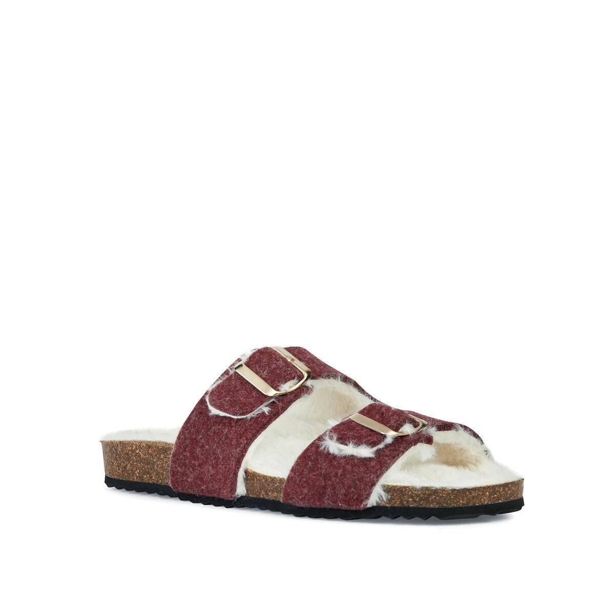 Chaussons mules fourrés Brionia
