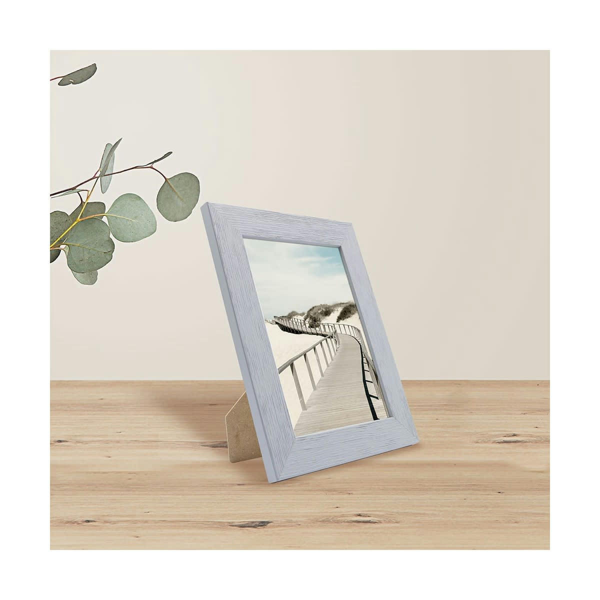 KARMA - Cadre photo gris 13x18 cm bois reconstitué fsc
