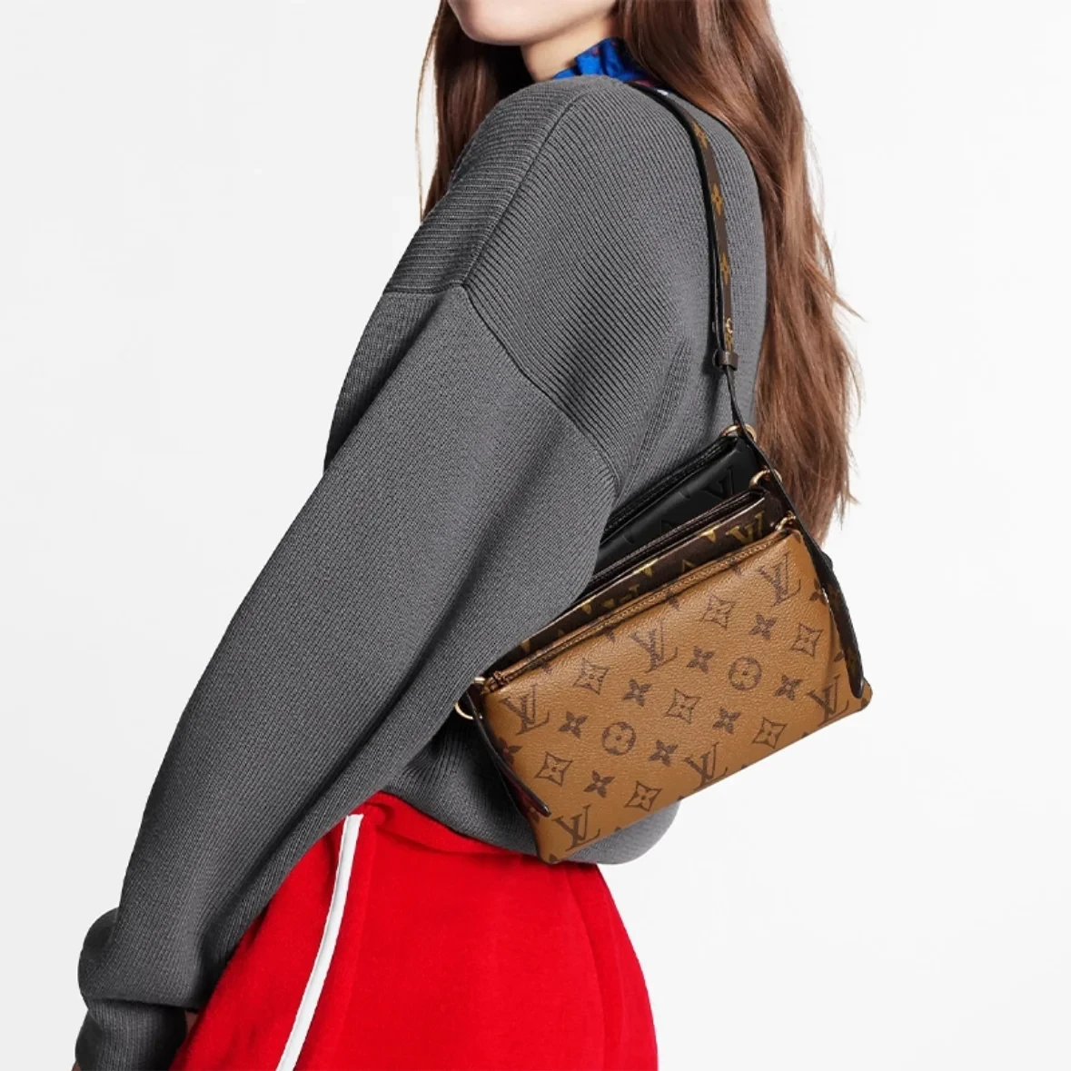 Louis Vuitton LV Lv3 Nicolas Ghesquière Clutch Bag Crossbody Bag Shoulder Bag M45412