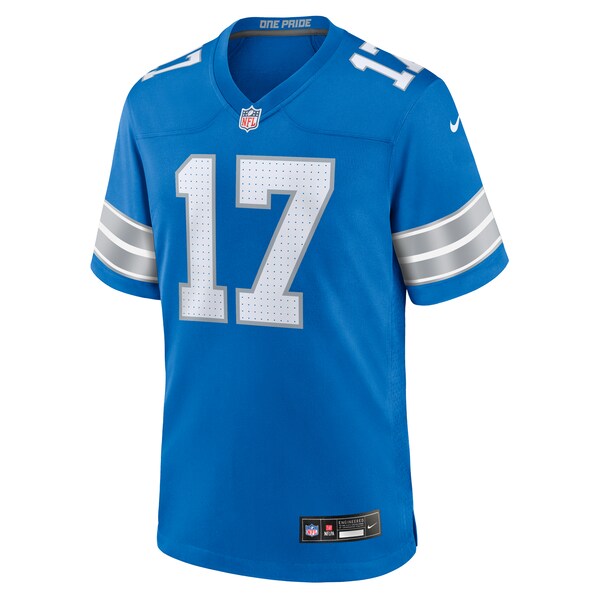 Michael Badgley Detroit Lions Nike Team Game Jersey -  Blue