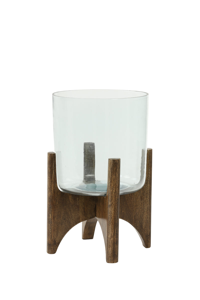 Light & Living vaas JACE - Ø22.5x33.5cm - bruin