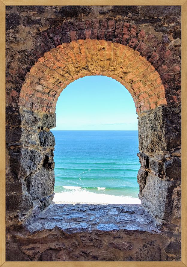 QUADRO PORTAL 35 CM X 50 CM