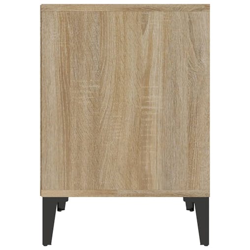 NNEVL Bedside Cabinet Sonoma Oak 40x35x50 cm