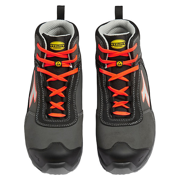 Chaussures de sécurité Diadora SHARK STABLE IMPACT LEATHER MID S3S Gris / Noir 45