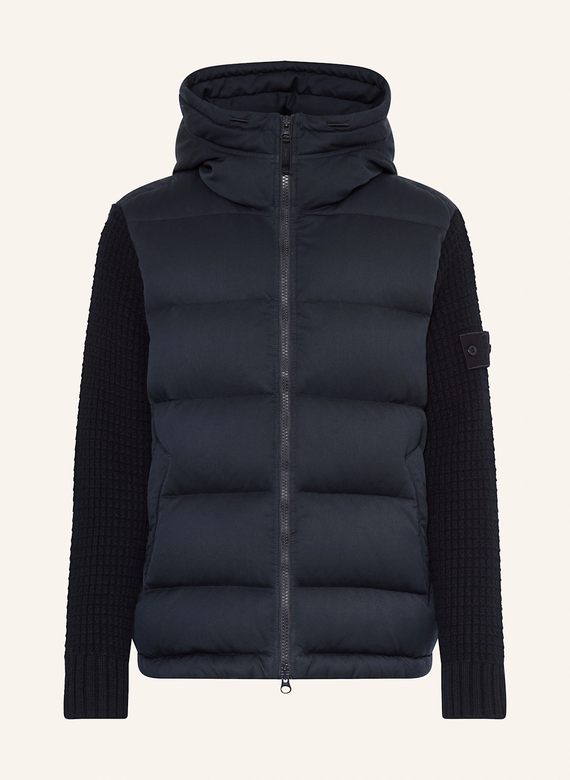 STONE ISLAND Daunenjacke GHOST im Materialmix