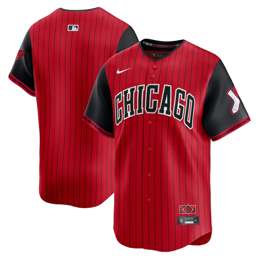 Chicago White Sox Nike 2025 City Connect Limited Jersey - Red/Black