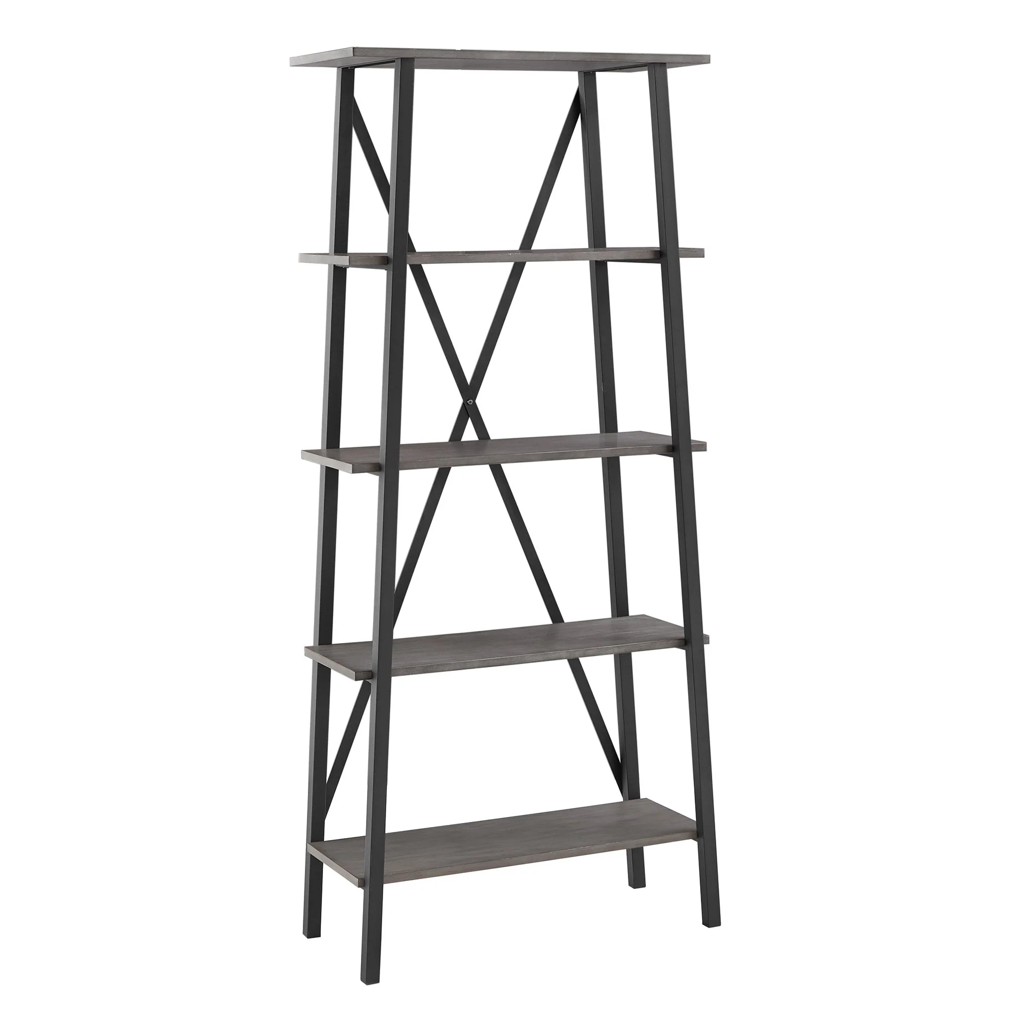 Bryson Rustic X-Base 32-inch Bookcase by iNSPIRE Q Classic