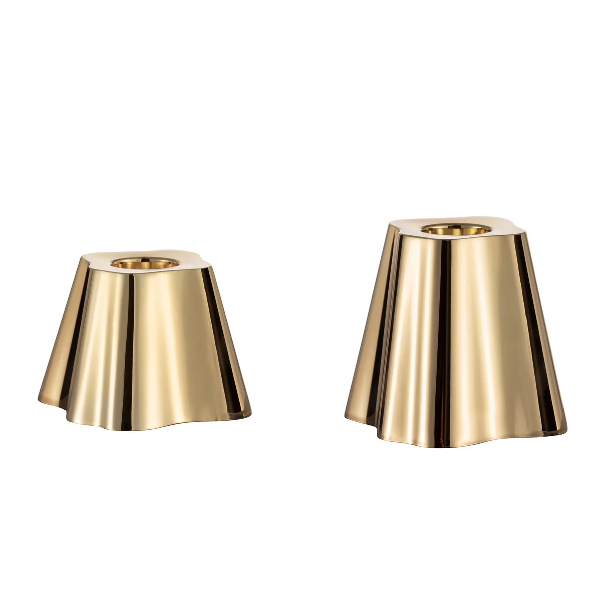 Iittala - Aalto Kerzenhalter-Set 50   65 mm, Messing