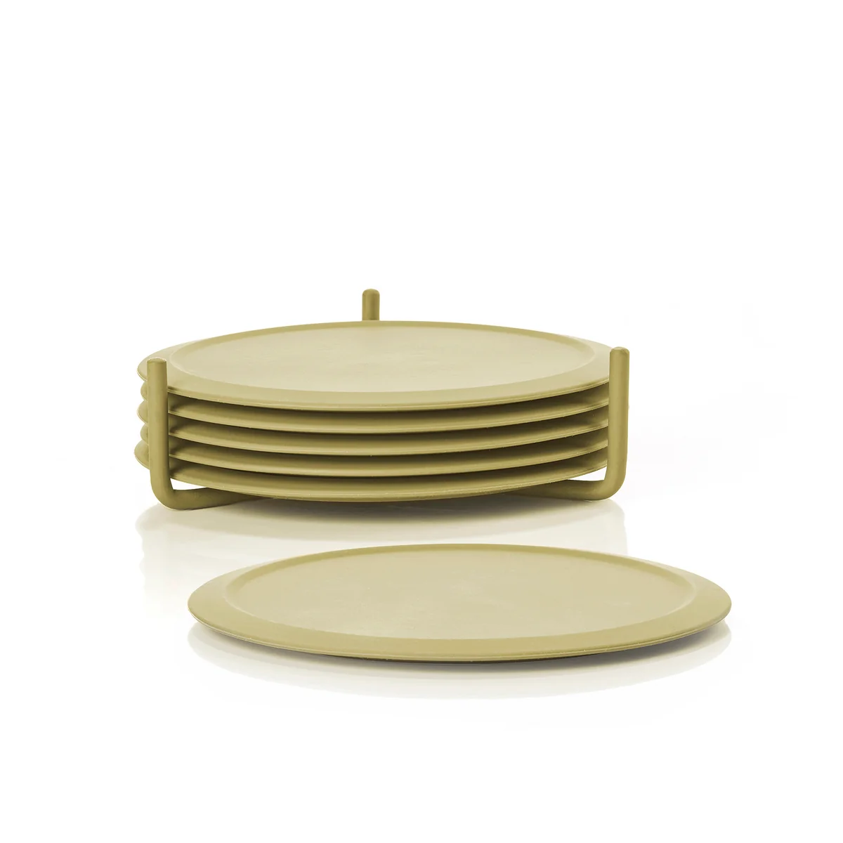 Zone Denmark - Singles Glasuntersetzer, leek green