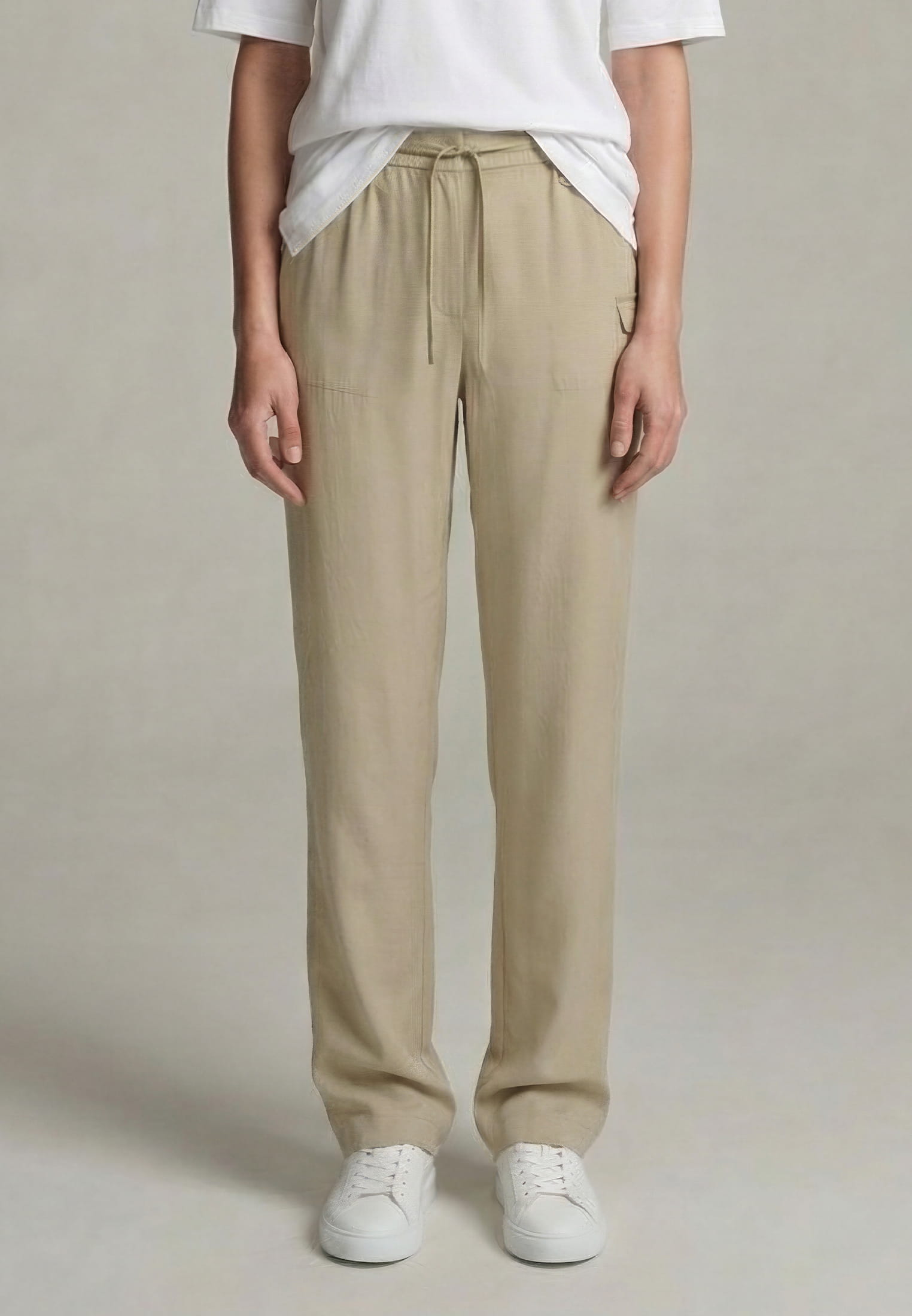Hose aus Shiny Twill
