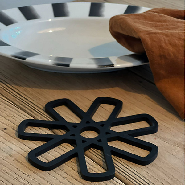Dessous de plat étoile en silicone Ornami