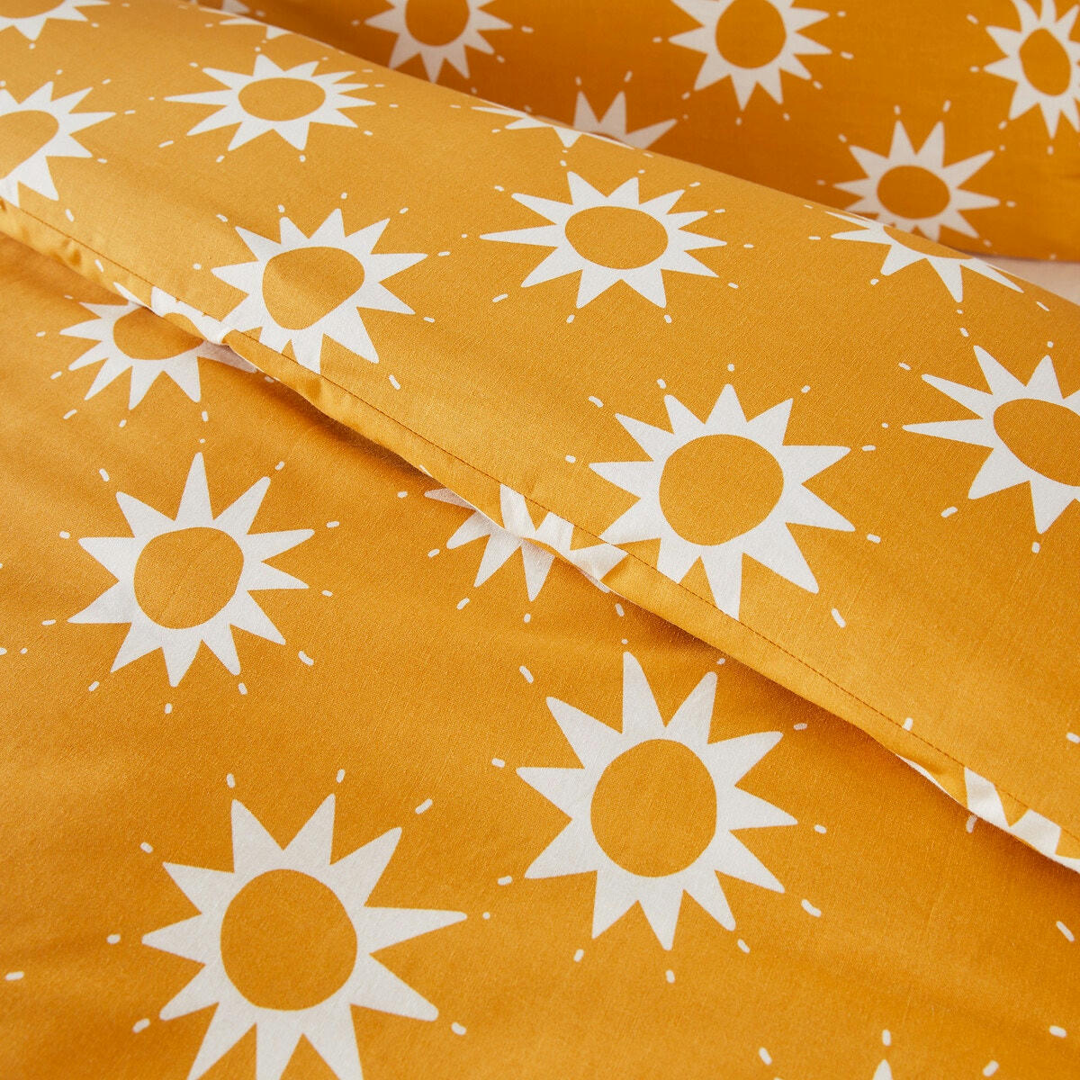 Parure de lit enfant coton, Soleil