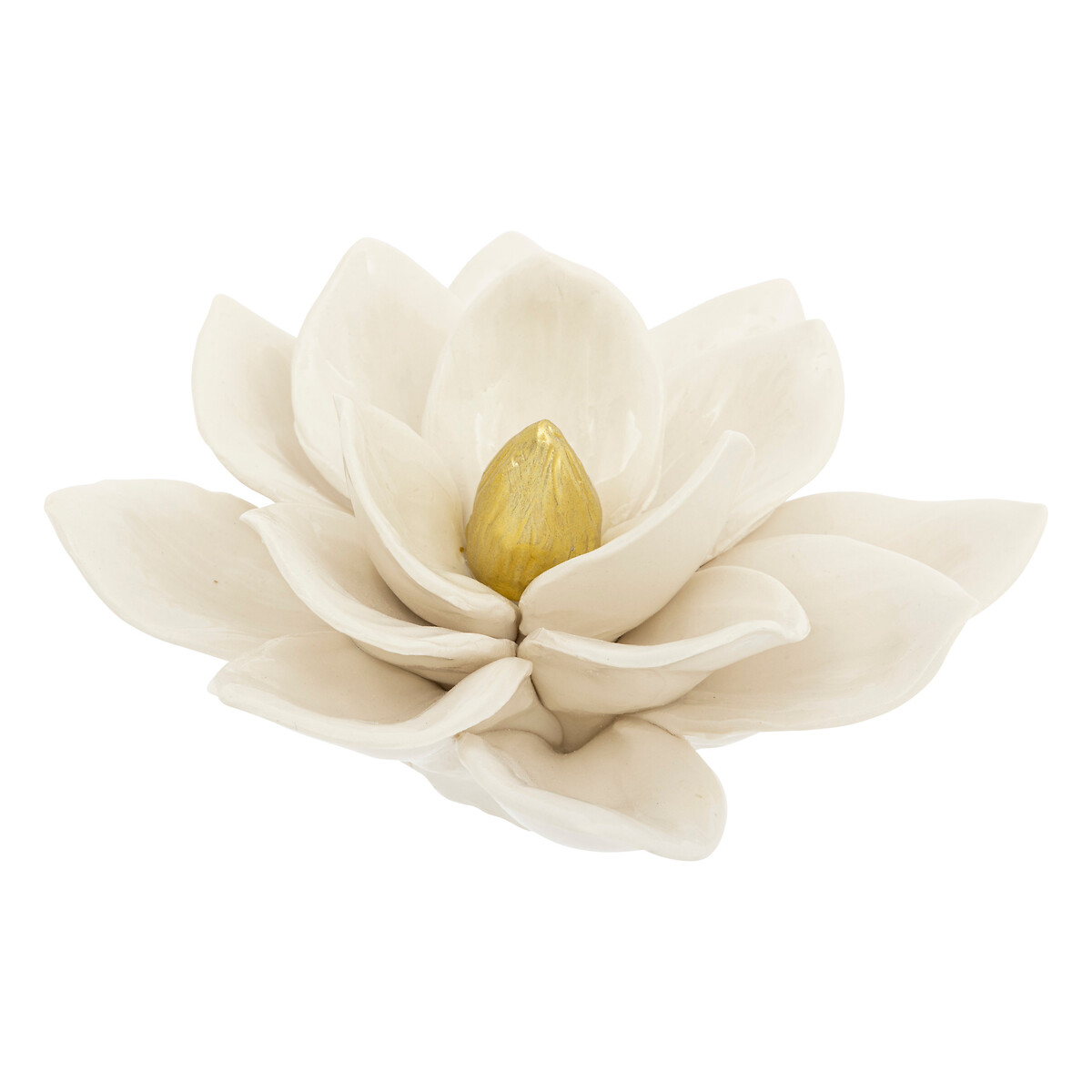 "Fleur" table decoration White, D.14.5 cm