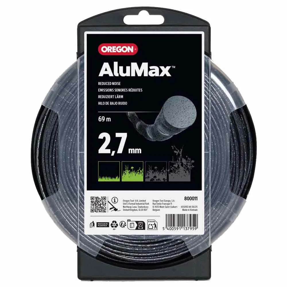 Oregon 800011 Nylium Silent 2.7 mm x 69 m Trimmer Line