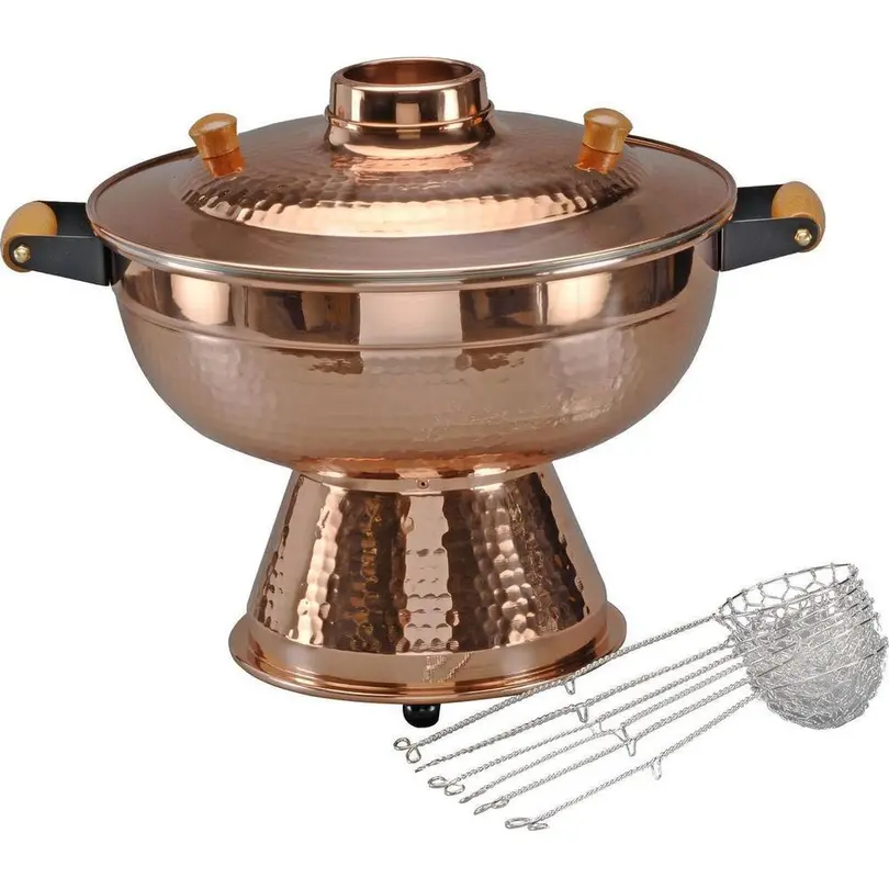 Fondue-Set Mongolentopf Luxe