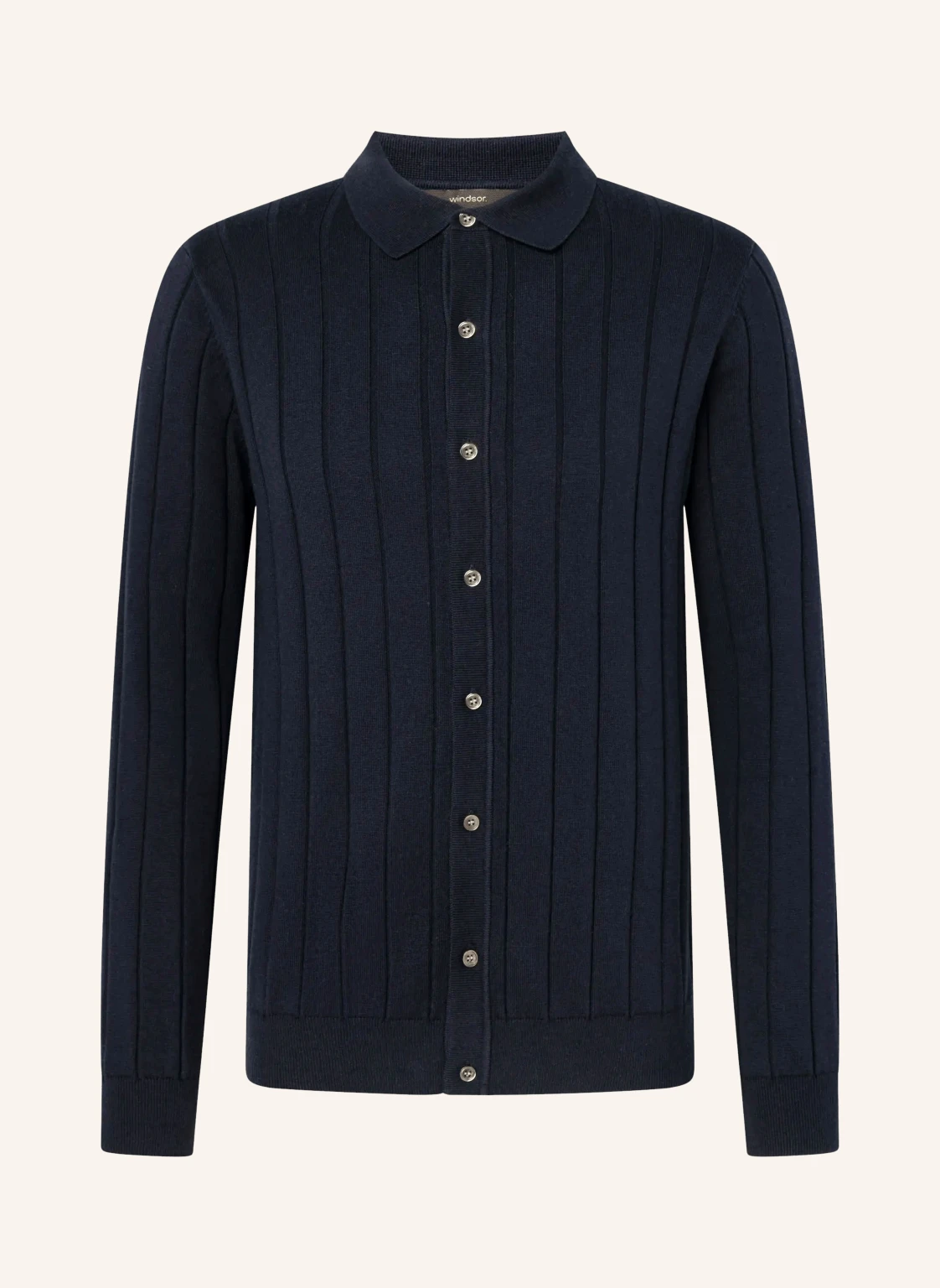 windsor. Strickhemd CASHMILO Slim Fit