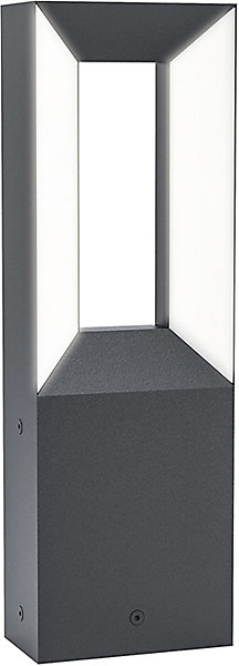 Borne LED Riforano noir IP44 550lm Eglo