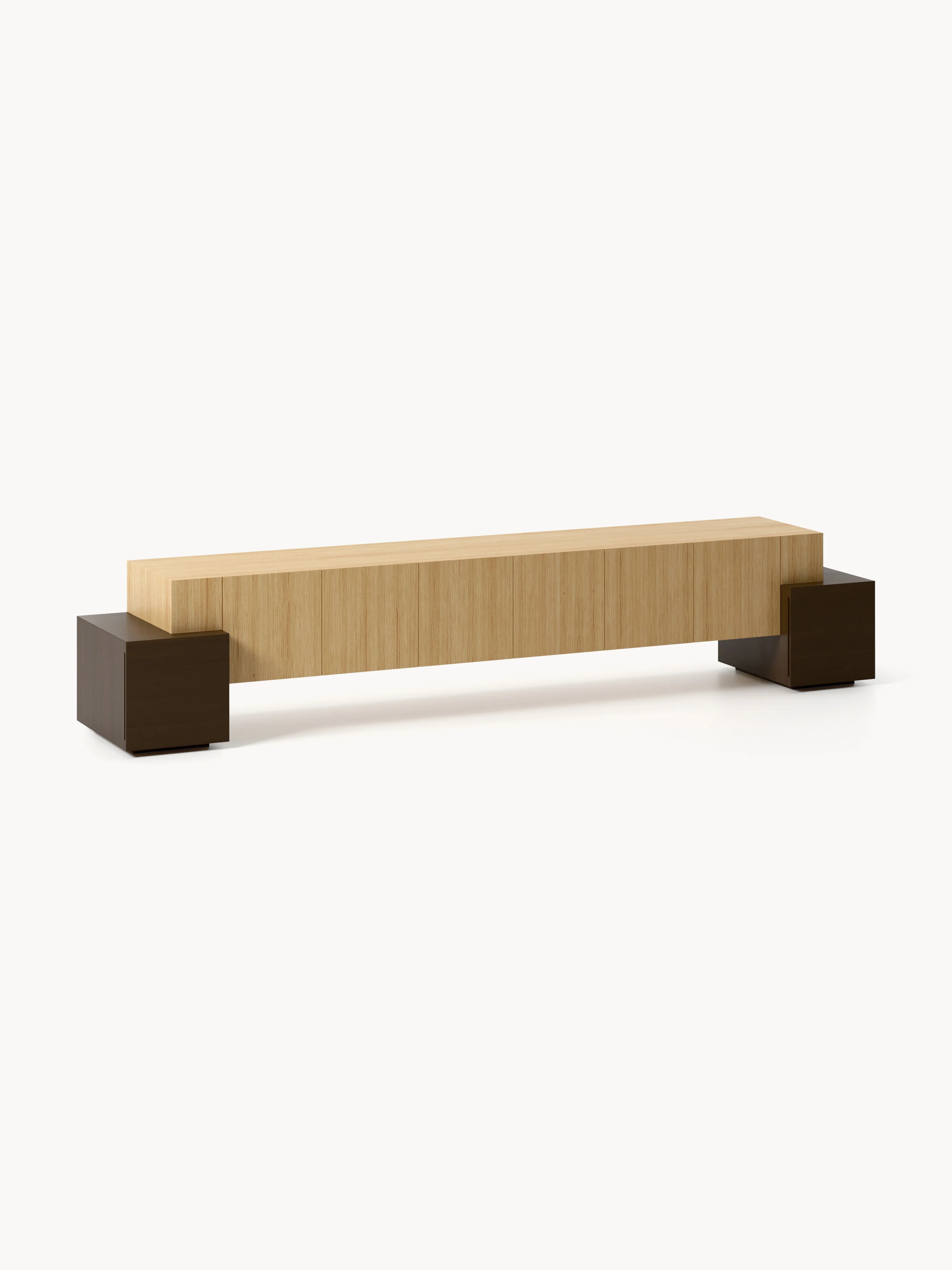 TV-Lowboard Pino aus Holz