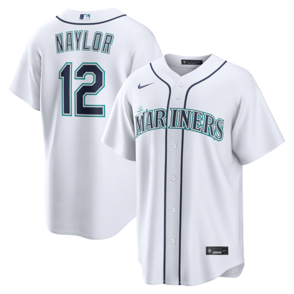 Josh Naylor Seattle Mariners Nike Home Replica Jersey - White