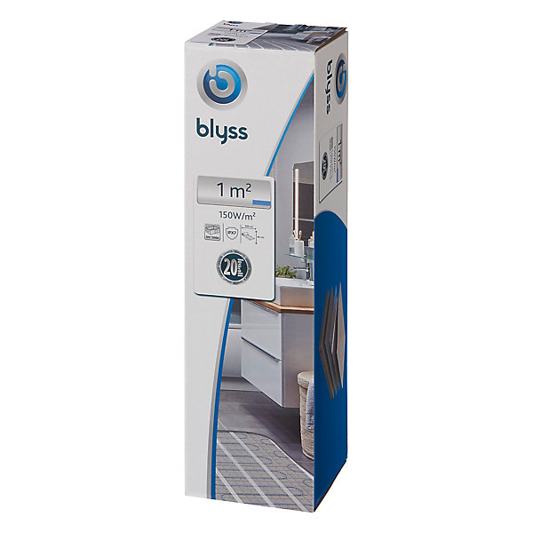 Chauffage par le sol électrique pour carrelage 1 m²