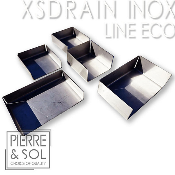 Accessoires pour caniveau XSDRAIN INOX EASY - LINE ECO - About fermé 2XS 65