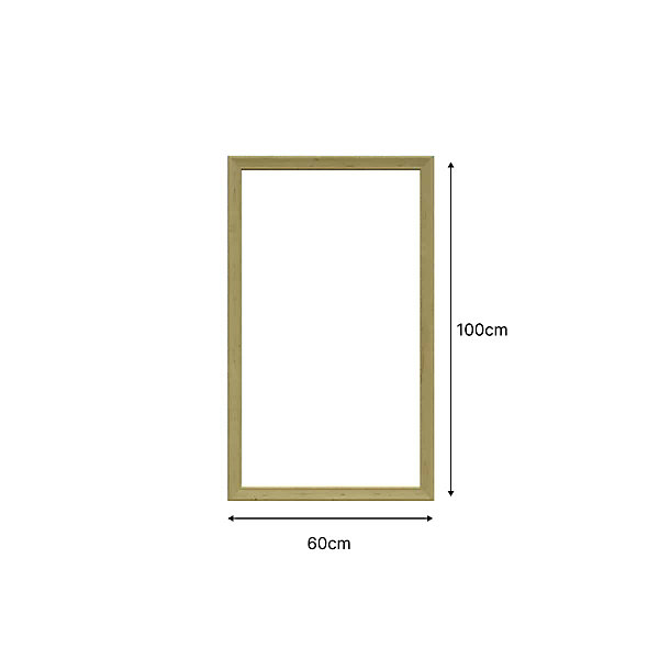 Encadrement mouluré NORDLINGER PRO 100 x 60 cm bois massif 42 x 14 mm