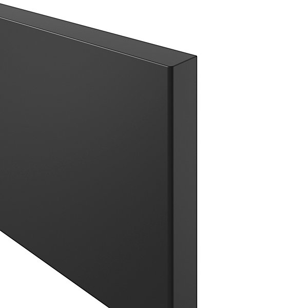 Bandeau de four Stevia noir mat l. 59,7 cm x H. 11,5 cm GoodHome