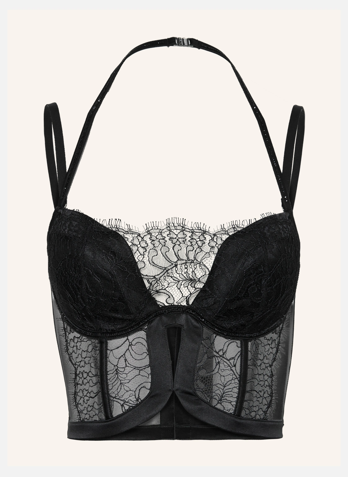 LIVY Corsage BURNING DESIRE mit Schmucksteinen