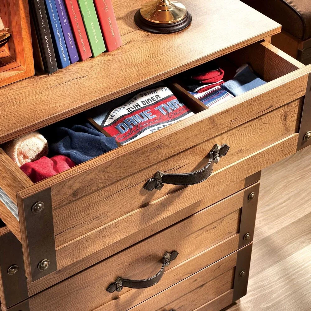 Cilek Pirate Chestnut 4-drawer Chest