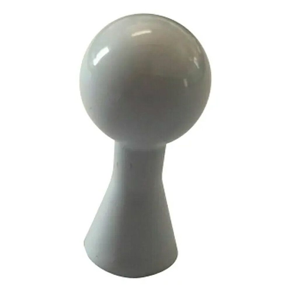 KNOTT HÄFELE HVIT 12 MM PLAST