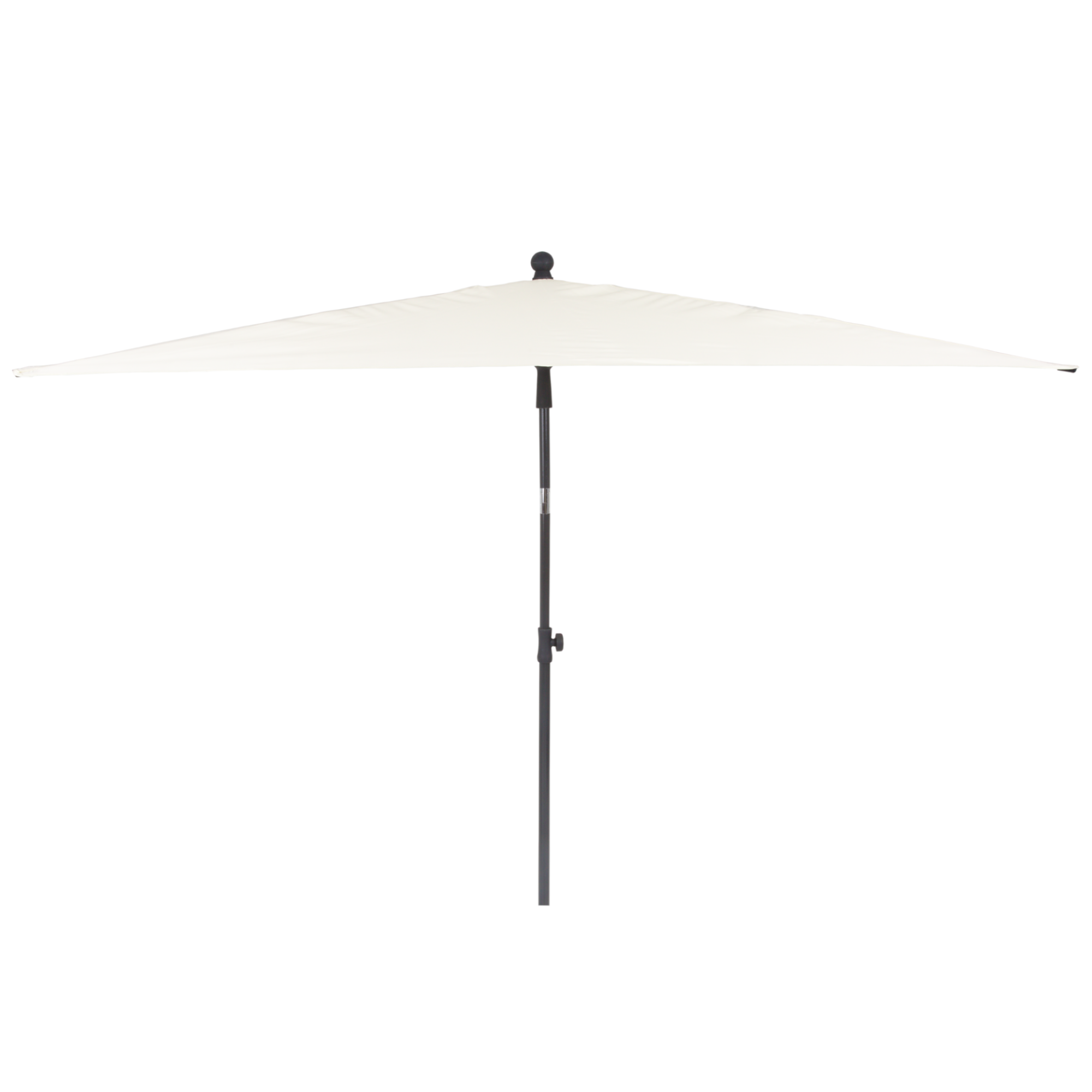 Parasol balkonowy prostokątny 2,1 x 1,4 m ecru PATIO