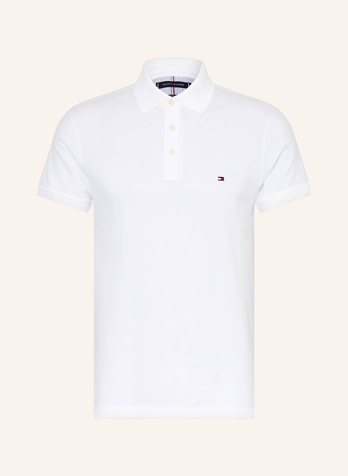 TOMMY HILFIGER Piqué-Poloshirt Slim Fit