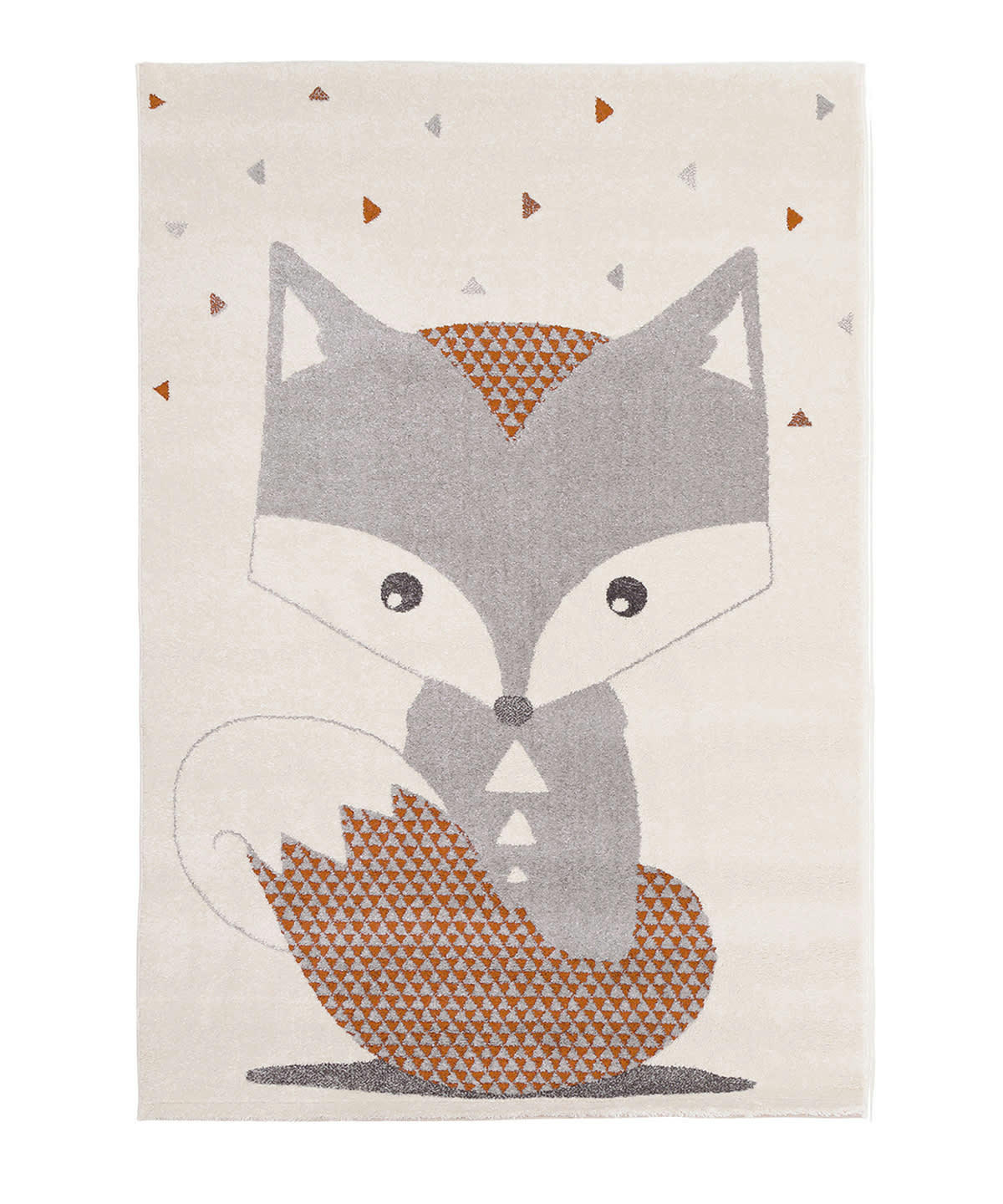 FOX - Tapis enfant petit renard scandinave 80x150, OEKO-TEX®