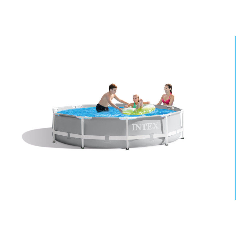 Piscine Frame tubulaire avec pompe Ø 3,05 x 0,76 m INTEX