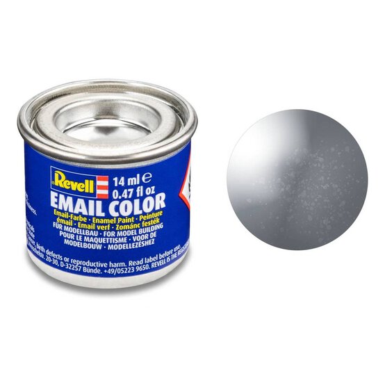 Revell Steel Metallic Enamel Paint 14ml (91)