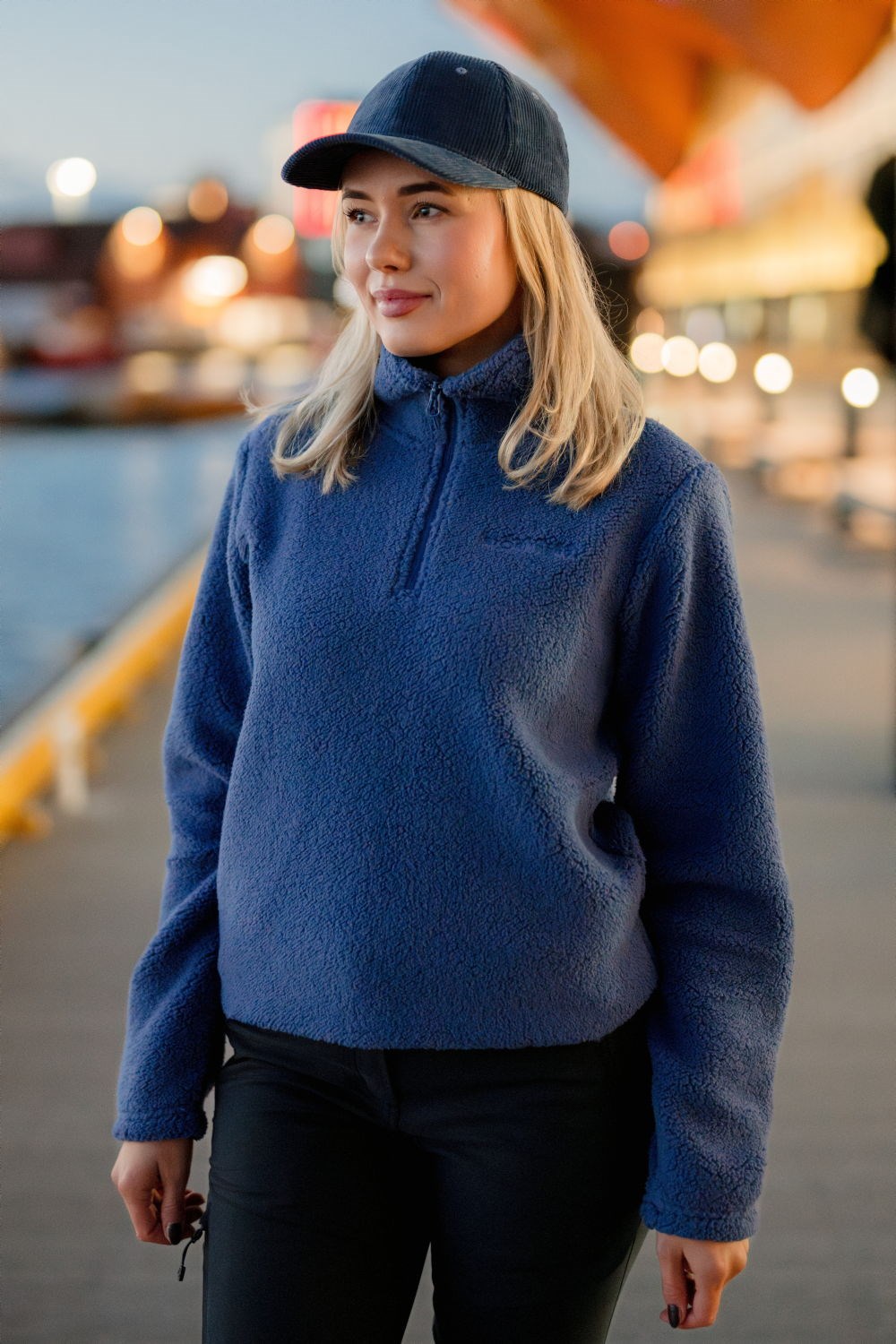 Hamar sherpa Half Zip genser