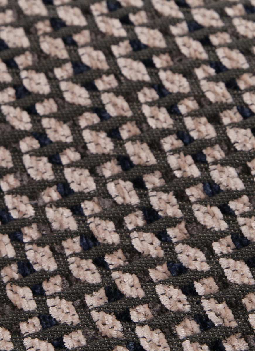 HOUSSE DE COUSSIN JACQUARD 40X60 BLEU