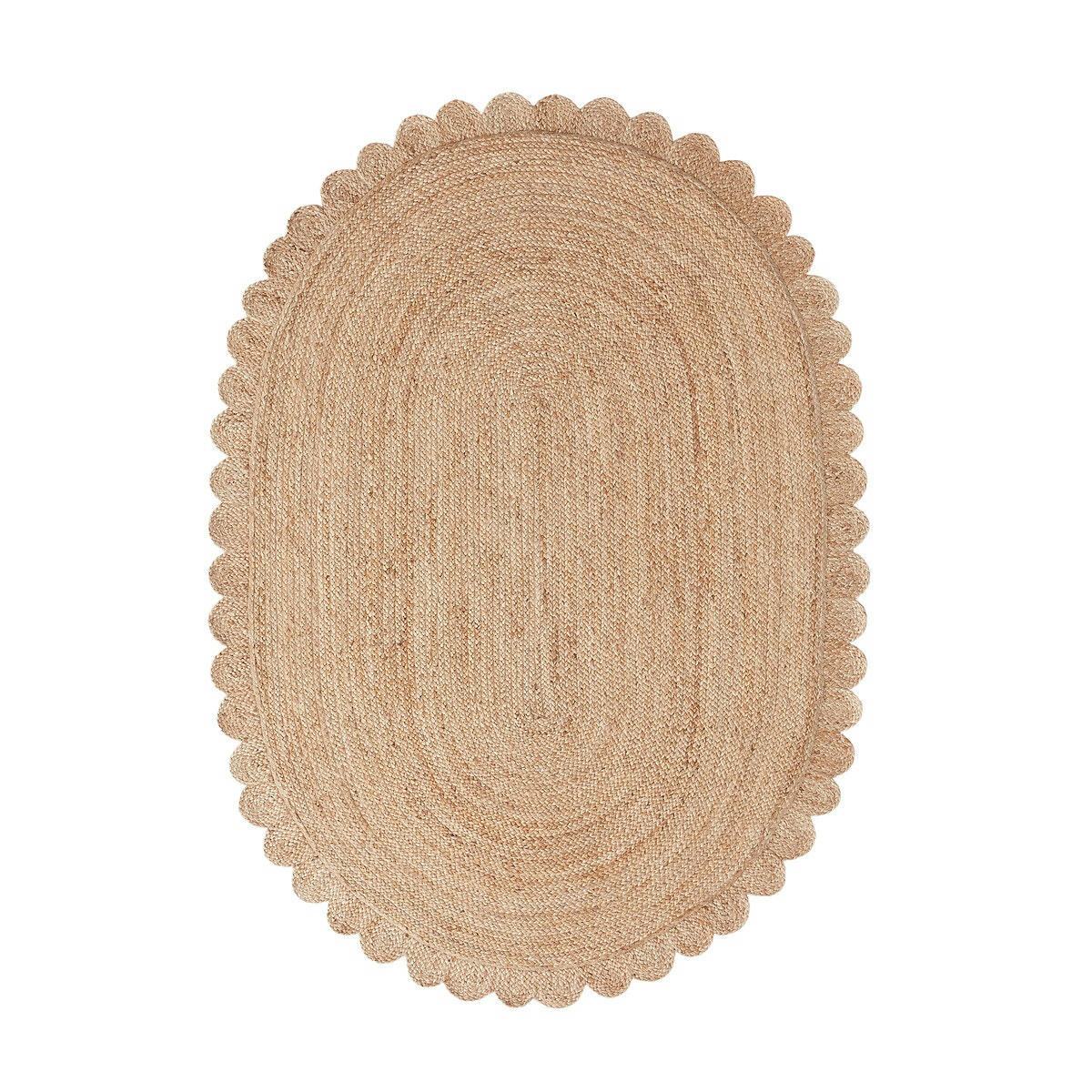 Tapis ovale jute, Aftas