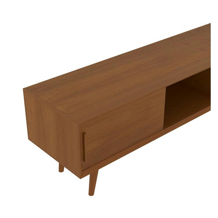 WAYA - Meuble TV en bois de teck massif 150 cm