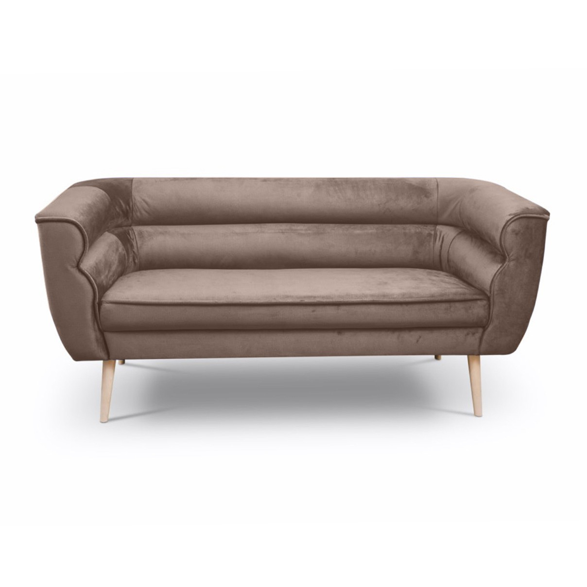 Sofa w stylu skandynawskim MARO 3 MG2205 czekoladowy
