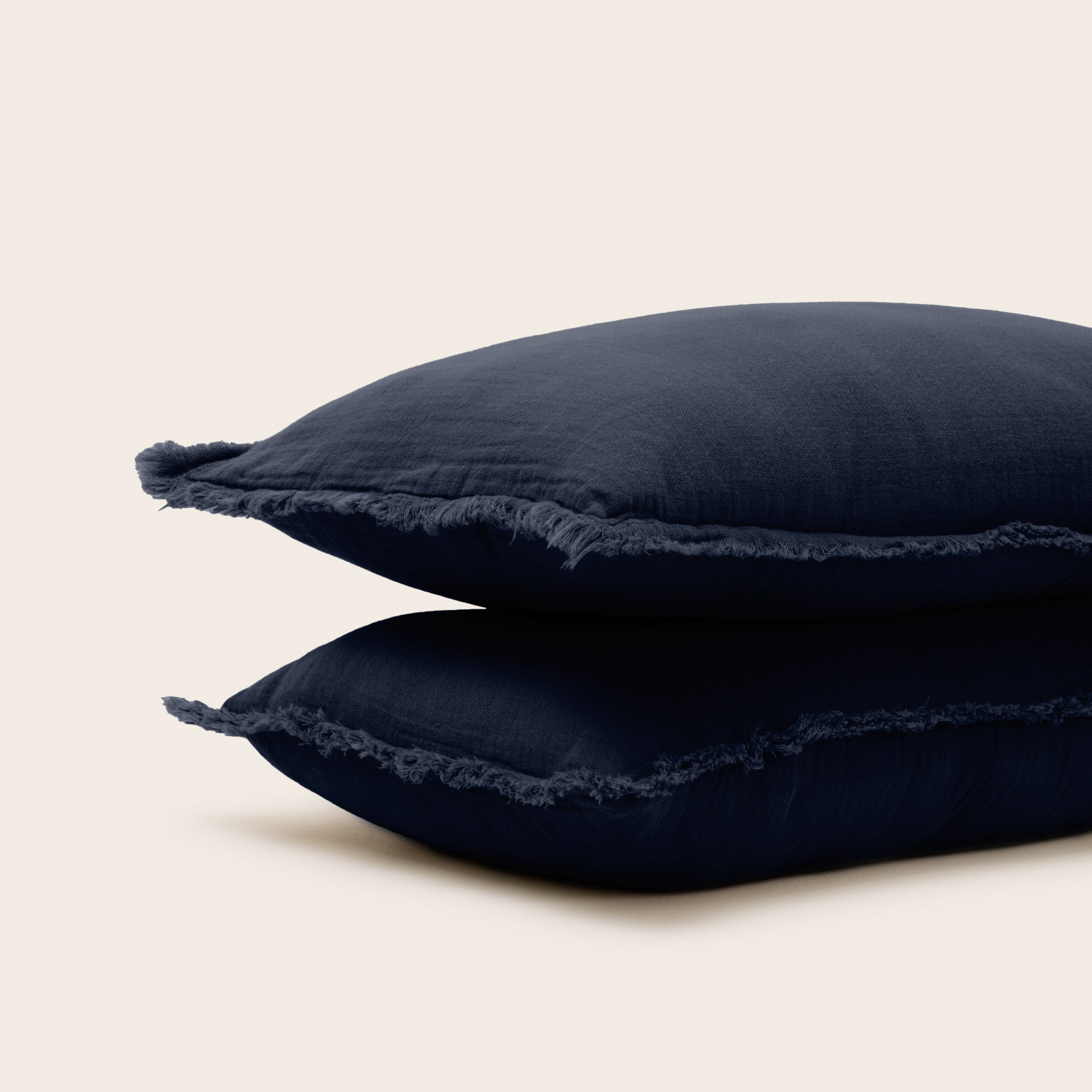 Madura Set van 2 kussenslopen Lou blauwe inkt 30x40 cm