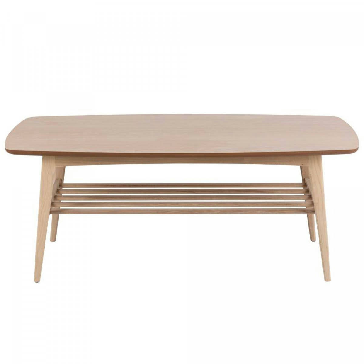 YODA - Table basse scandinave en bois clair